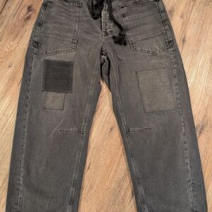 We The Free Charcoal Textured Pants